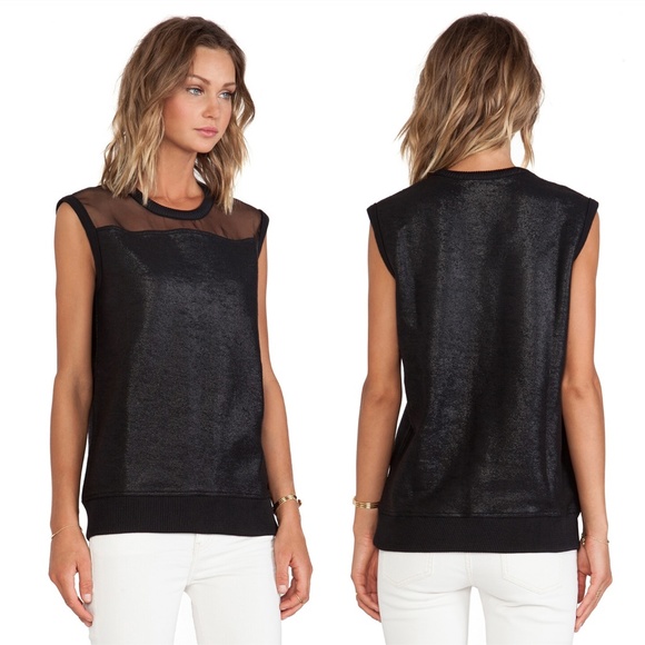 IRO Leslyne Mesh Tank